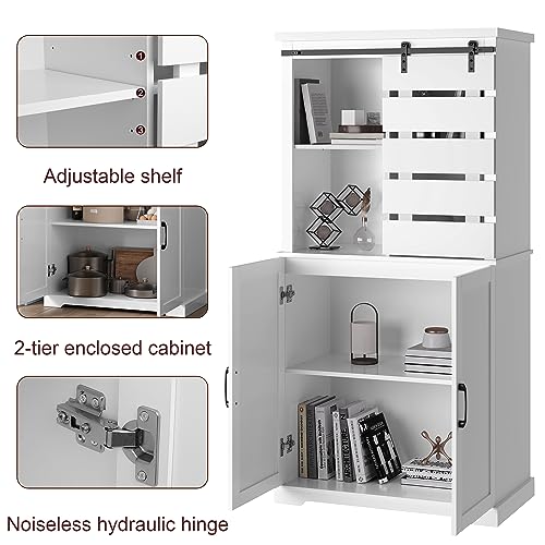 BOTLOG Bot HPB Cucina Dispensa Armadio, Legno ingegnerizzato, Bianco : Amazon.it: Casa e cucina