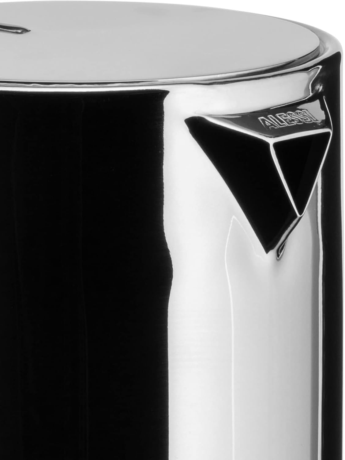 Alessi 9090/3 - Caffettiera di Design con Fondo a Induzione in Acciaio Inossidabile 18/10, 3 Tazze