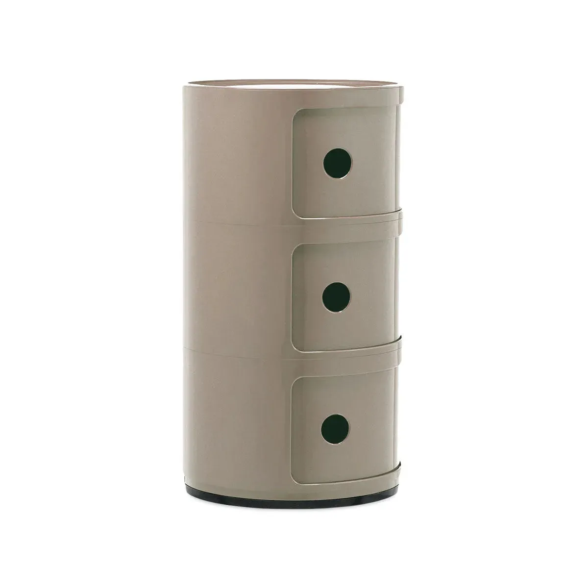 Kartell Componibili Classic Mobiletto a 3 Ripiani – Design Iconico e Funzionale