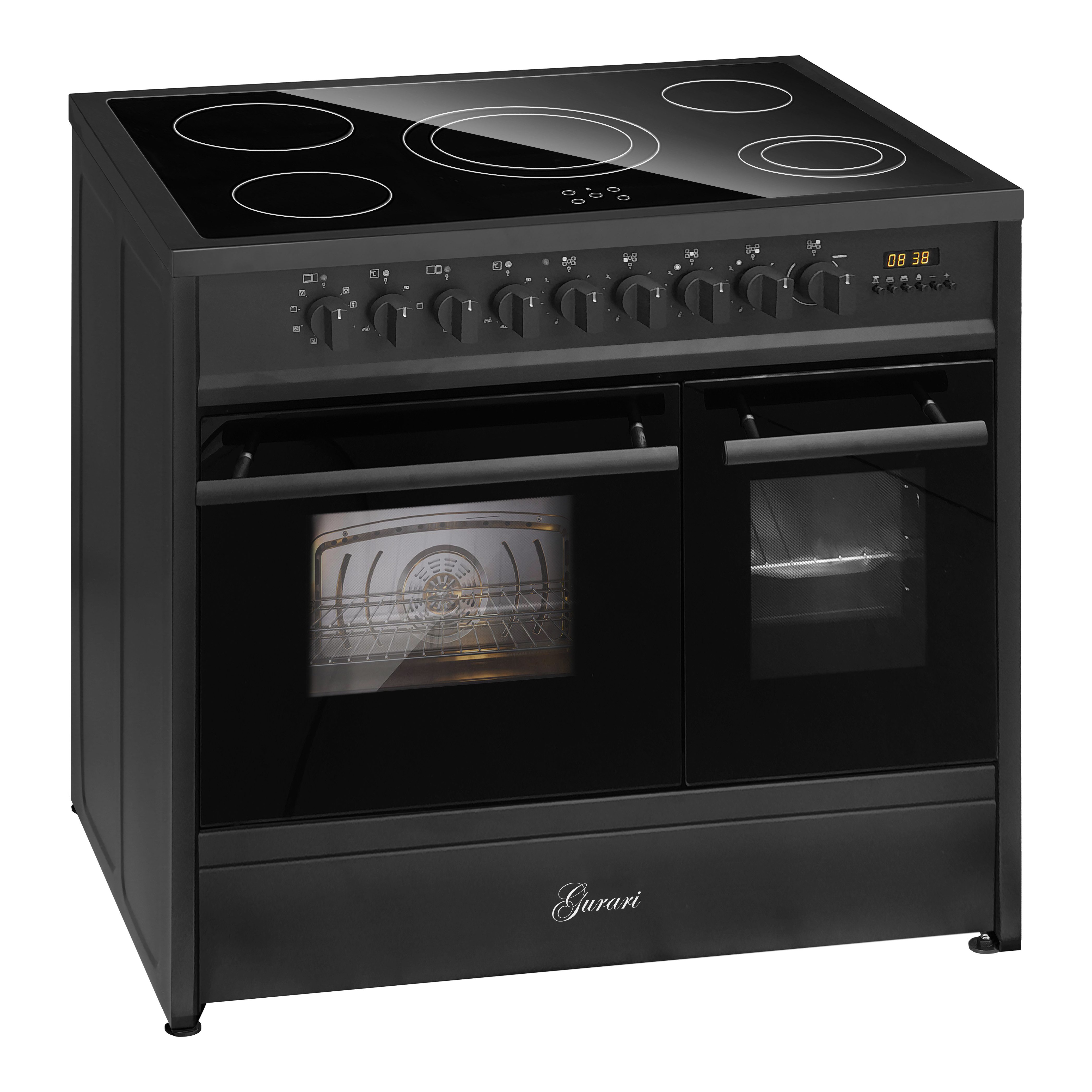 Elektro-Standherd GCH E 912 DF BL+Grillplatte
