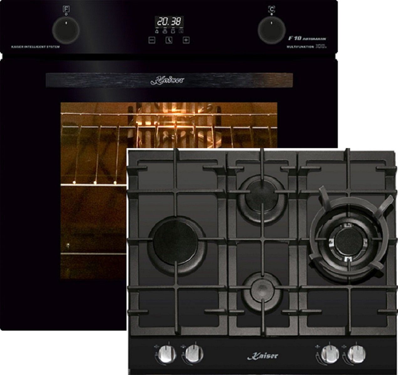 Backofen-Set EH 6367 + KCG 6394////