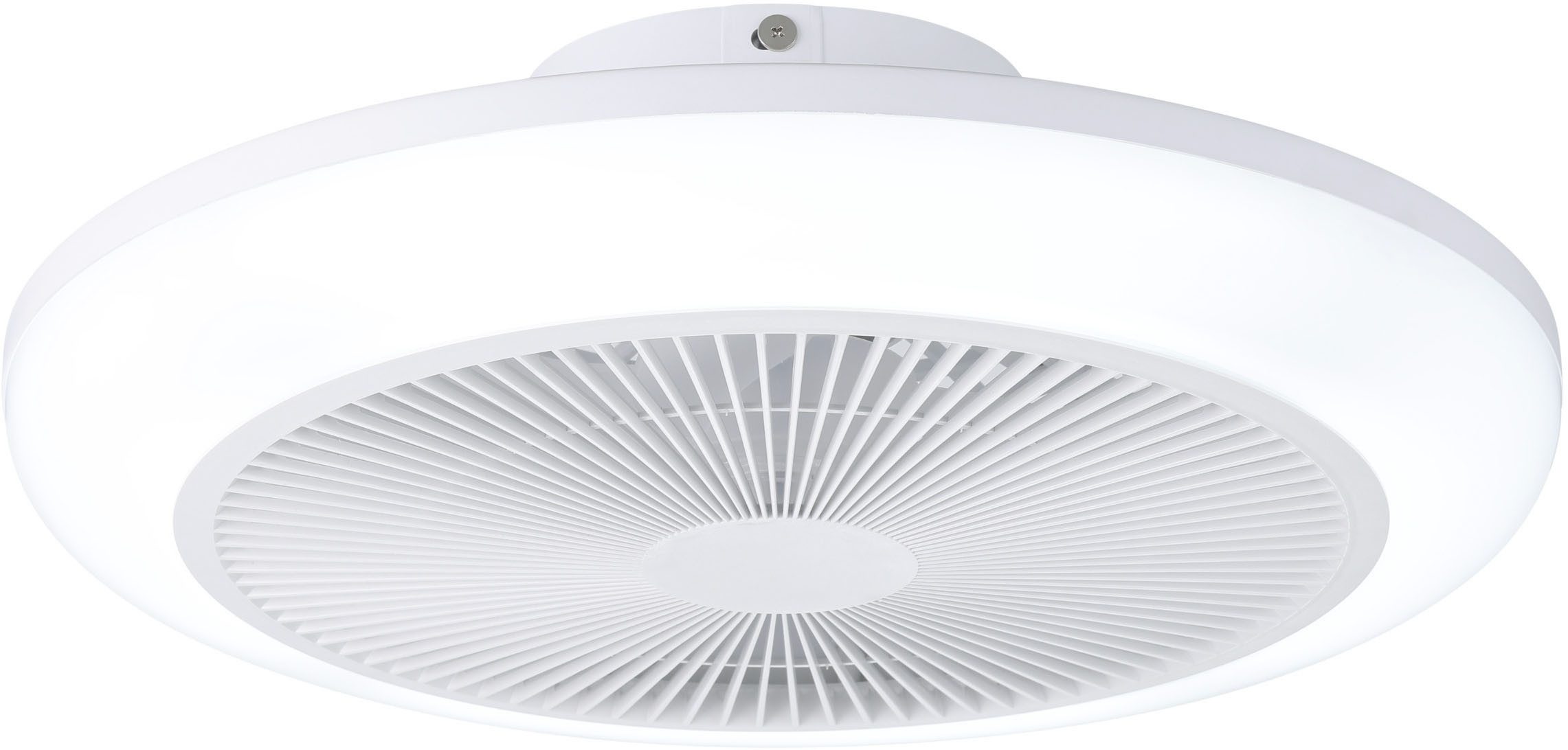 LED Deckenleuchte SAYULITA 1 Leuchte und Ventilator - ABS - LED - 4X5,2W - IP20