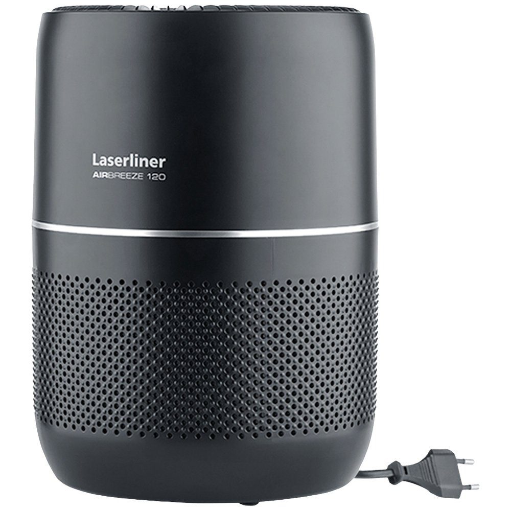 Luftreiniger Laserliner 085.120A AirBreeze 120 Luftreiniger 30 m² Schwarz