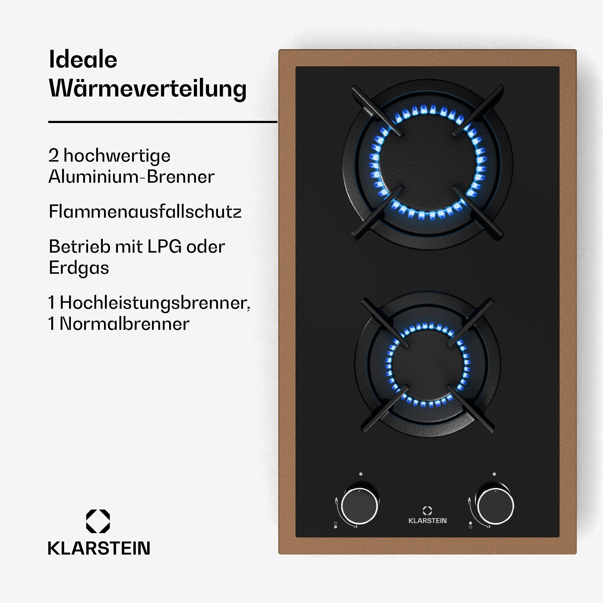 Induktions-Kochfeld Lumiflame