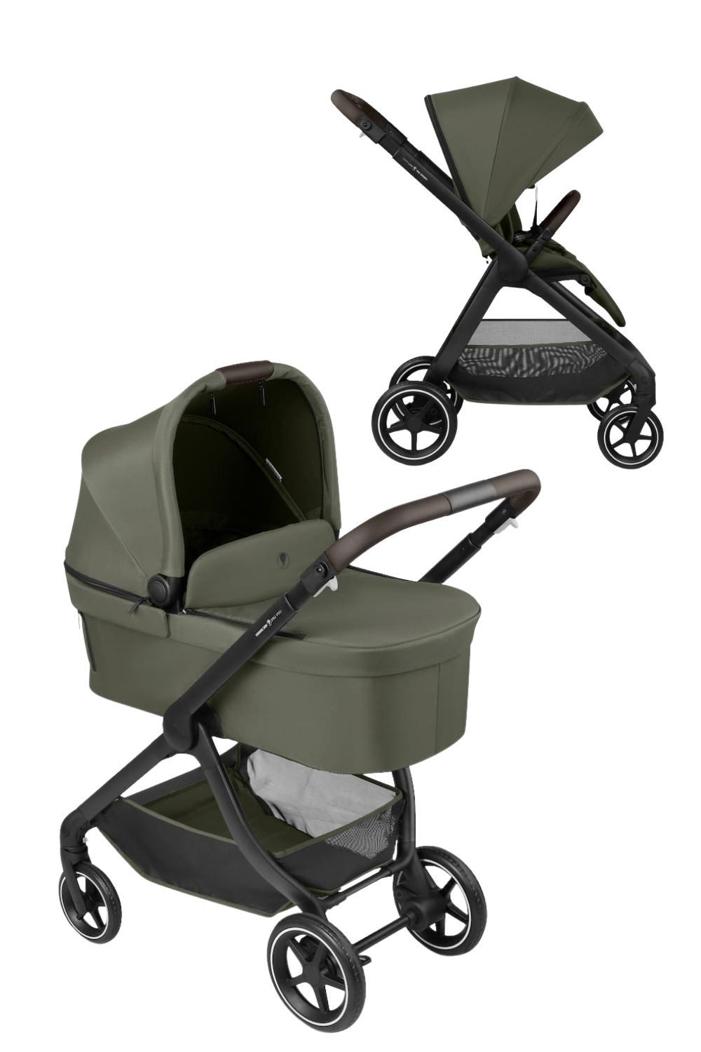 Kombi-Kinderwagen City Life Kinderwagen Set mit Tragewanne / 2in1 Kombikinderwagen