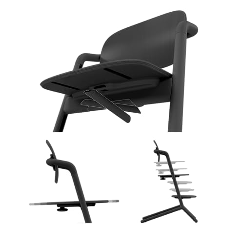 CYBEX Gold LEMO Seggiolone, Per Crescere Insieme a Voi, Da 3 a 99 Anni, Utilizzabile dalla Nascita con gli Attacchi Separati, Alluminio/Plastica, Stunning Black (Nero) : Prima infanzia