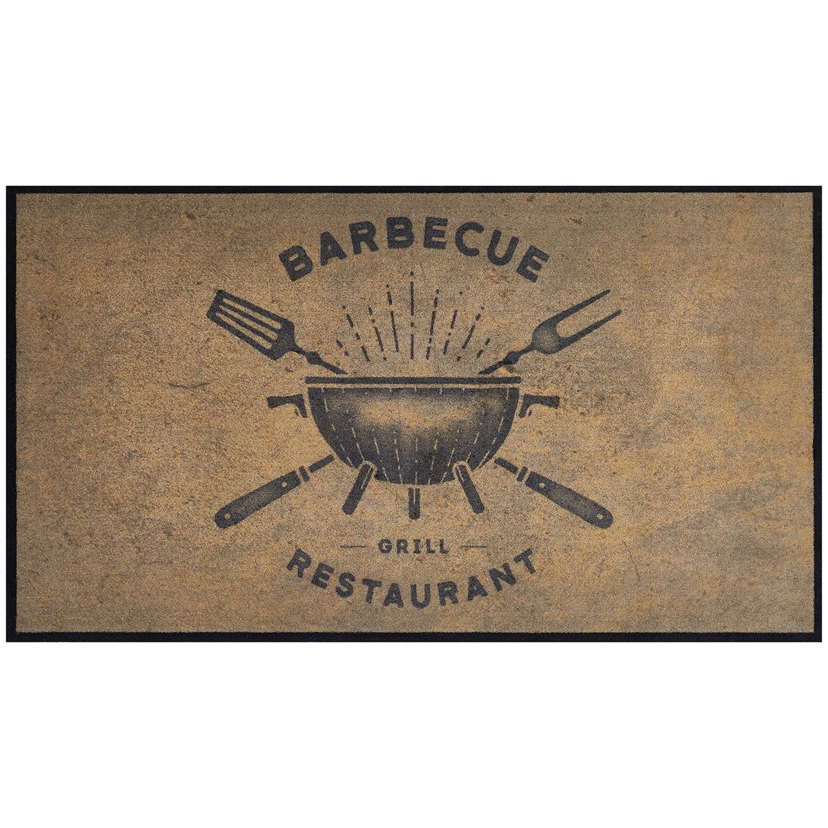 Outsunny BBQ Matte Restaurant 120 x 67 x 0,5 cm