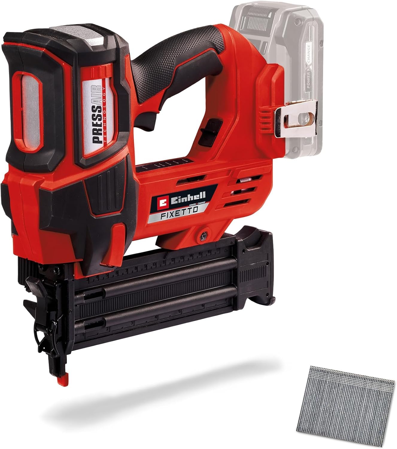 Einhell Professional Akku Nagler FIXETTO 18/50 N 18 V für Nägel bis 50 mm kabellos für präzise Montage