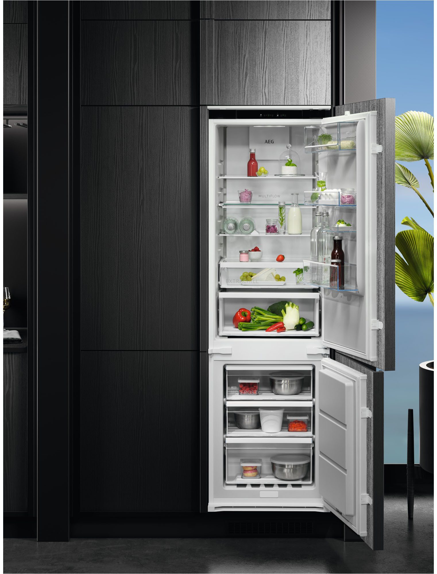 Einbaukühlgefrierkombination Serie 6000 TSC6M183ES