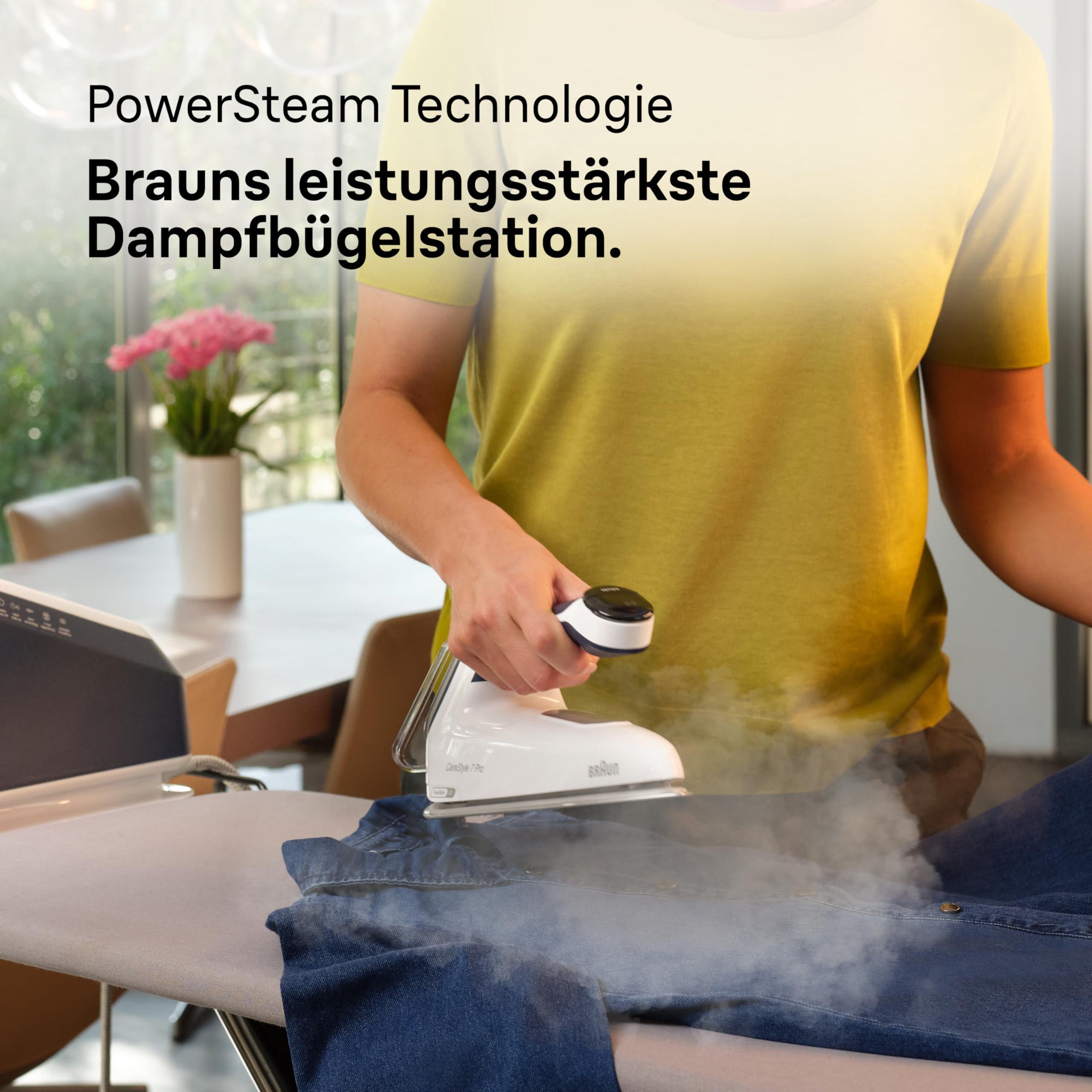 Dampfbügelstation CareStyle 7 Pro IS 7282 2700 W 600 g/min Dampfstoß 2 l Wassertank FreeGlide 3D Bügelsohle iCare