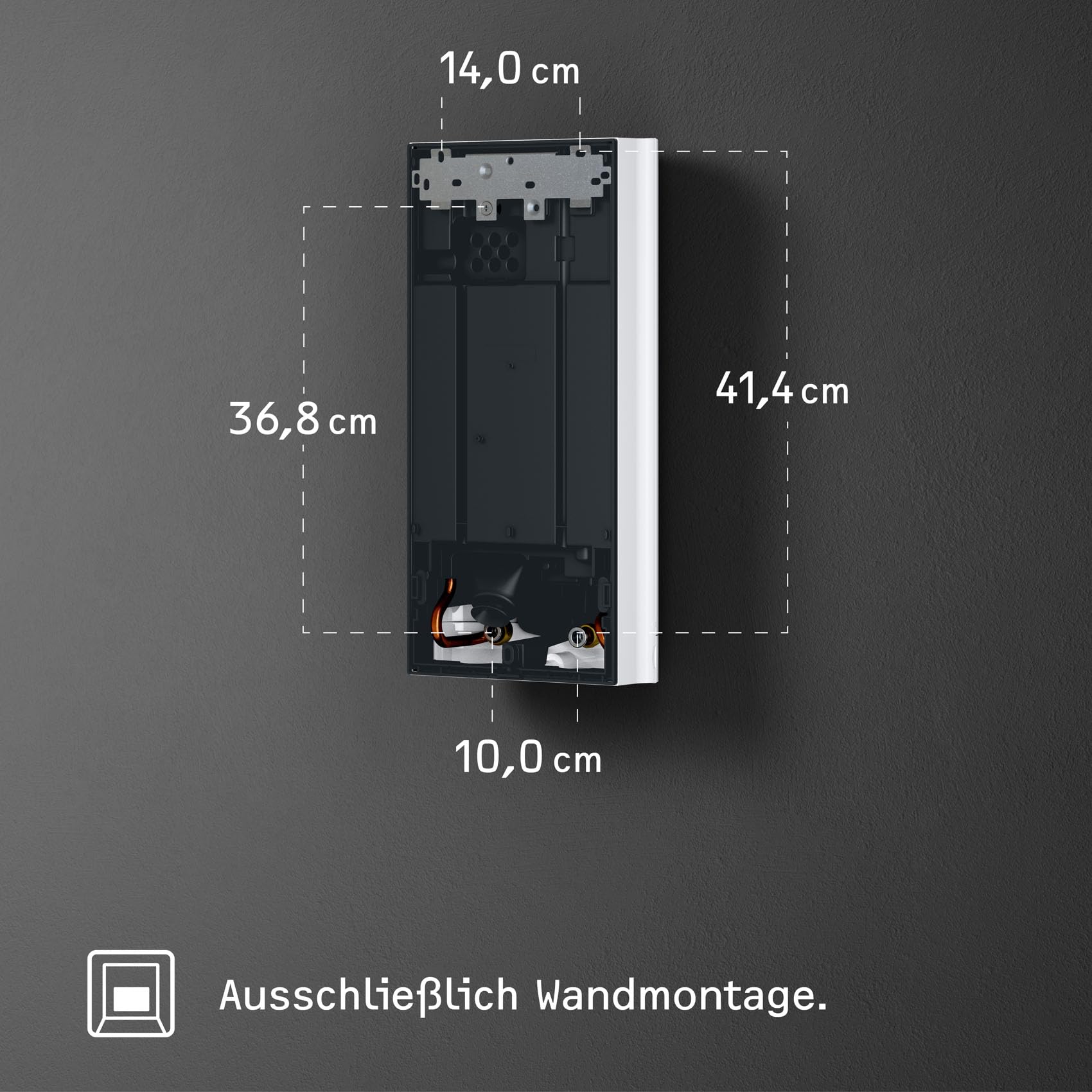Elektronischer Durchlauferhitzer DHB 18/21/24 ST Trend 18/21/24 kW 3i Technologie gradgenaue Temperatureinstellung Energiesparmodus
