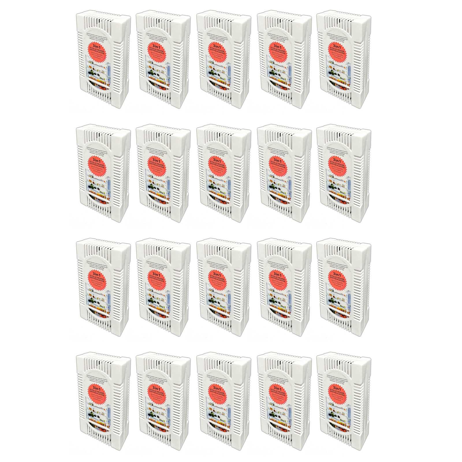 Granulat-Luftentfeuchter 20x Kühlschrank Entfeuchter Trockner Lufterfrischer Geruchsentferner
