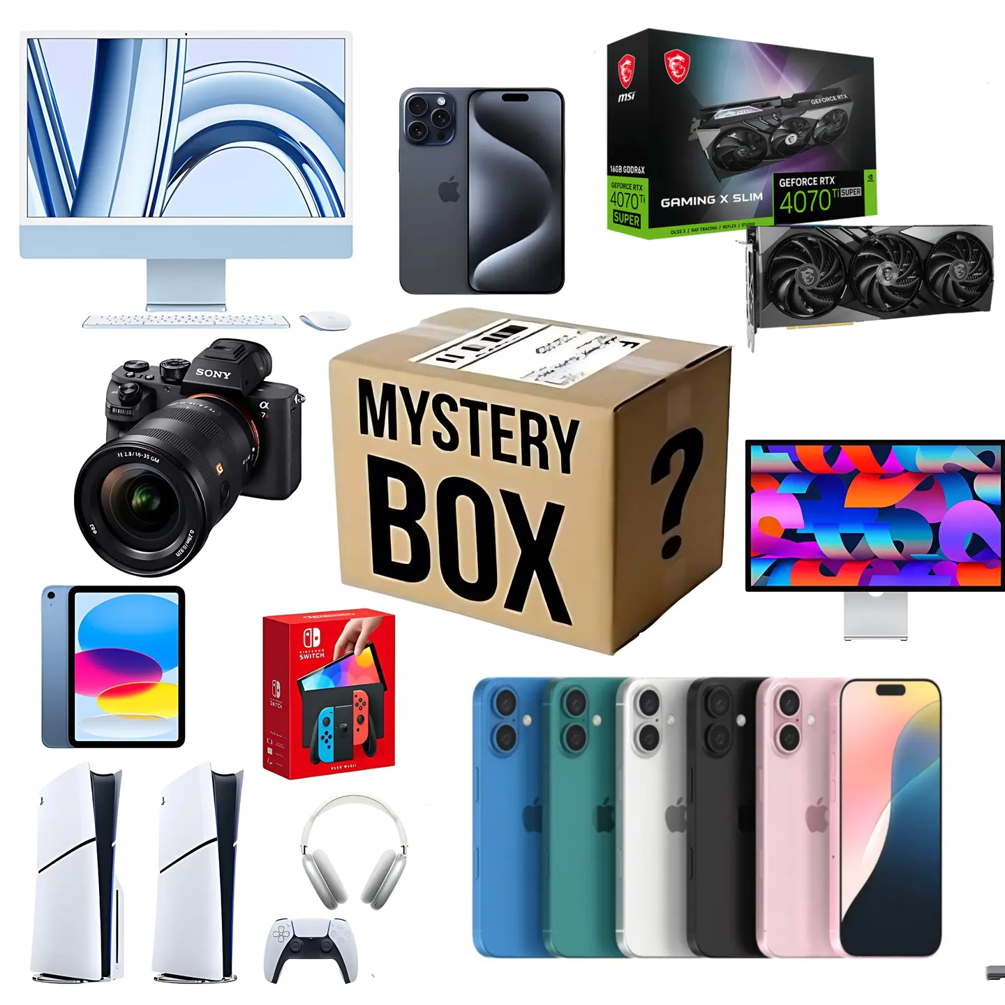 Mystery Super Box - 2025 Warehouse Return Pallets