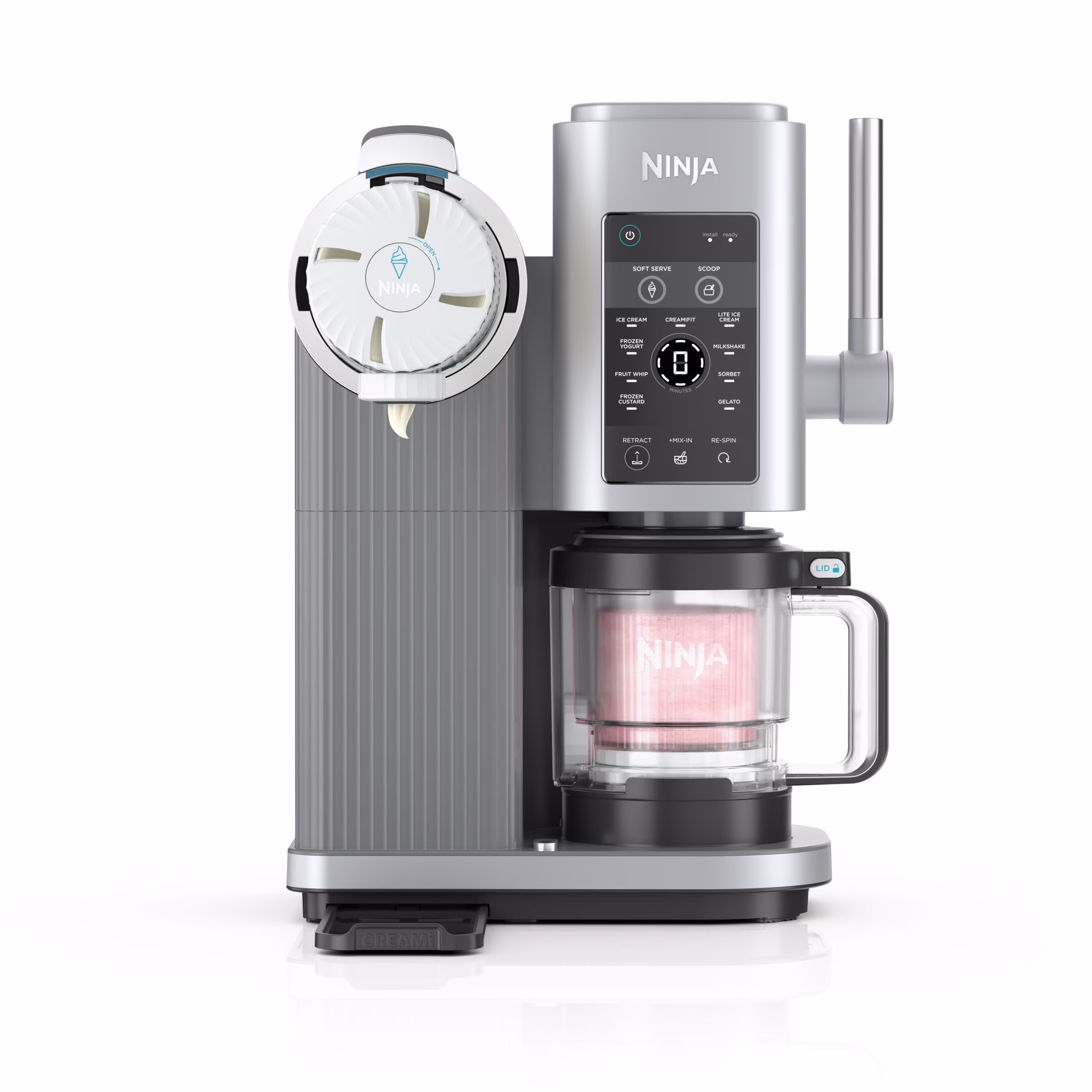 Ninja Swirl? by CREAMi? Soft Serve and Ice Cream Maker, 13 One-Touch Programs, NC701