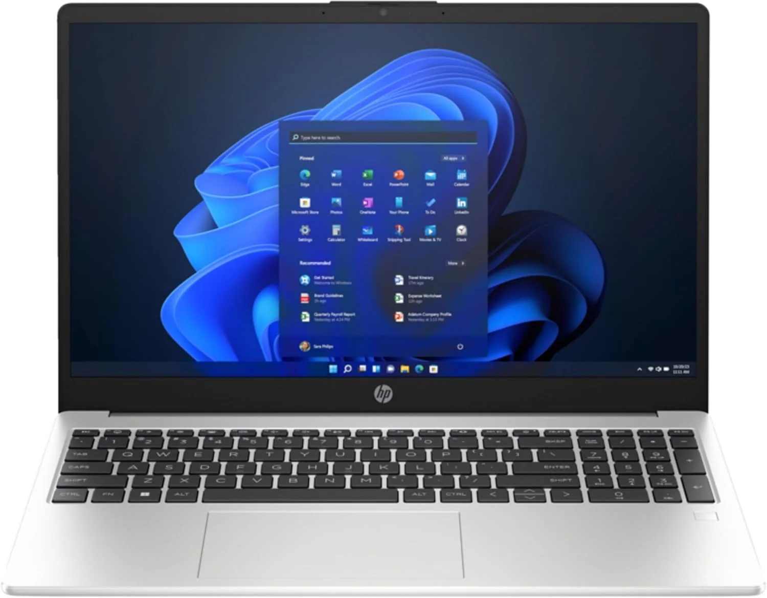 HP Laptop 15,6' FHD Display, AMD Ryzen 5 7530U, 6 x 4.50 GHz, 16 GB RAM, 512 GB SSD, AMD Radeon Grafik, Norton 360, Windows 11