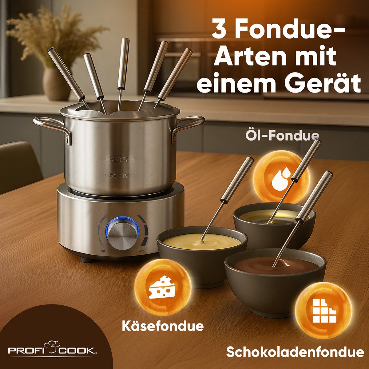 Elektro-Fondue PC-FD 1288