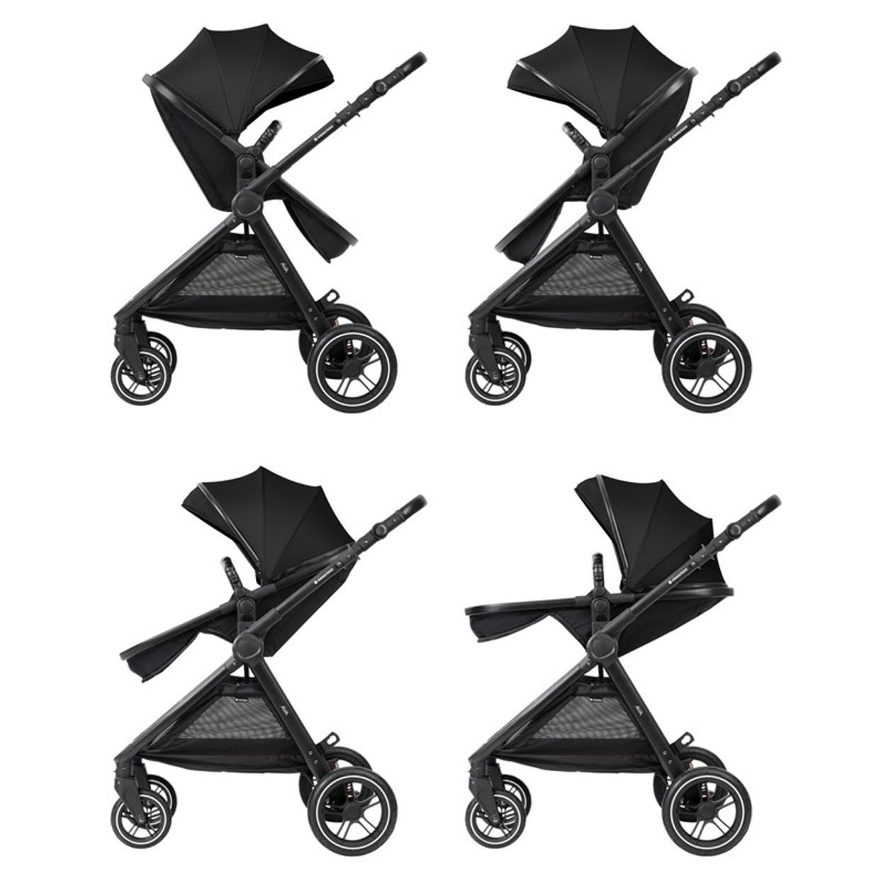 Kombi-Kinderwagen Kombikinderwagen Ava 3 in 1