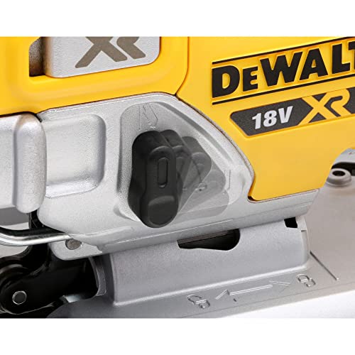 DEWALT DCS334N XJ Seghetto alternativo Brushless con impugnatura a staffa XR 18V senza batterie ne caricabatteria : Fai da te