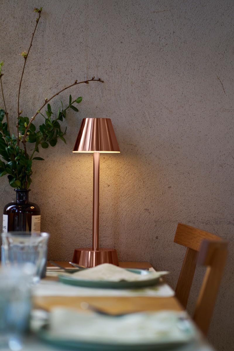 Duni 6 LED Lampen kabellos Zelda rose gold, 208758