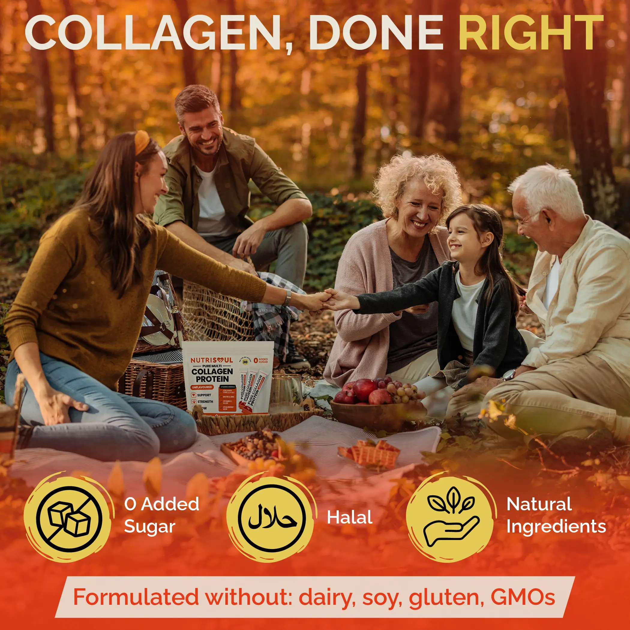 Multi Collagen Powder Complex - 30 Sachets
