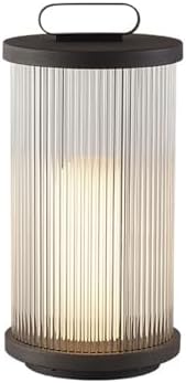 Stilvolle, moderne, wasserdichte Edelstahl-Säulenlampe für den Außenbereich, zylindrisches Poller-Nachtlicht für Garten, Terrasse, Auffahrt und Gehweg, perfekte Landschaftsbeleuchtung für Haus und Hof