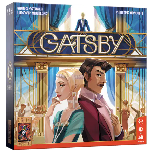 Gatsby bordspel �C tactisch duel voor 2 spelers