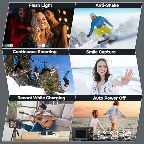Fotocamera Digitale Vlogging Adolescenti Principianti
