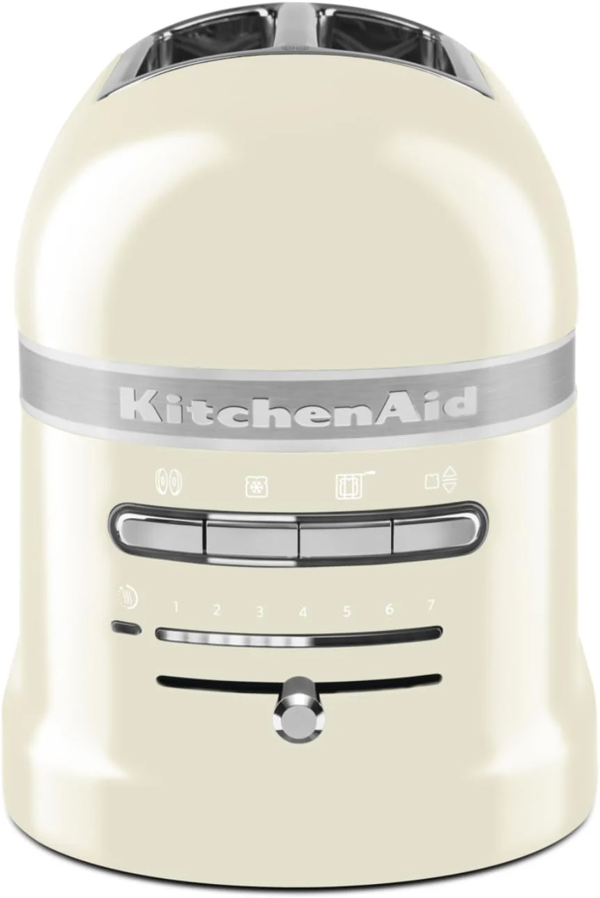 KitchenAid Toaster f��r 2 Scheiben mit Sandwich-Zange | Artisan | Retro Toast Machine | Verschiedene Funktionen und Br?unungsstufen | Gr��n