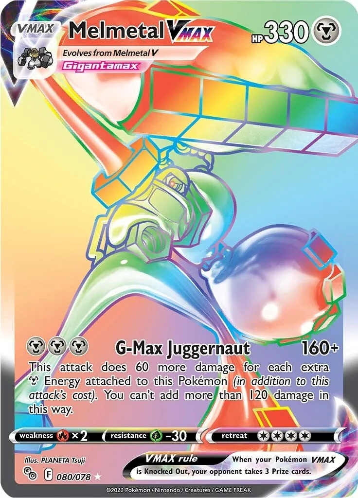 Melmetal VMAX (Secret) (080/078) (PGO)