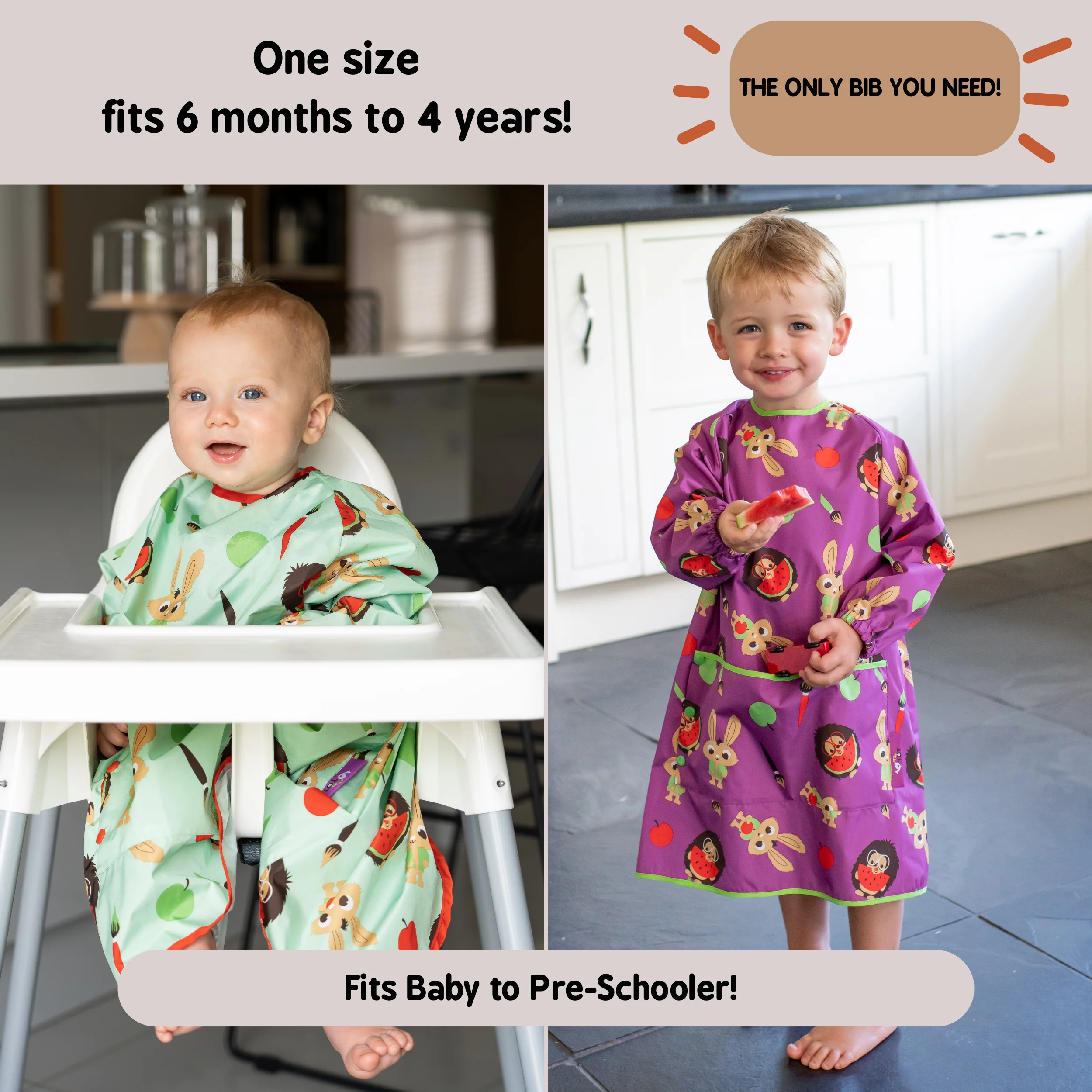Long Length Coverall Bib