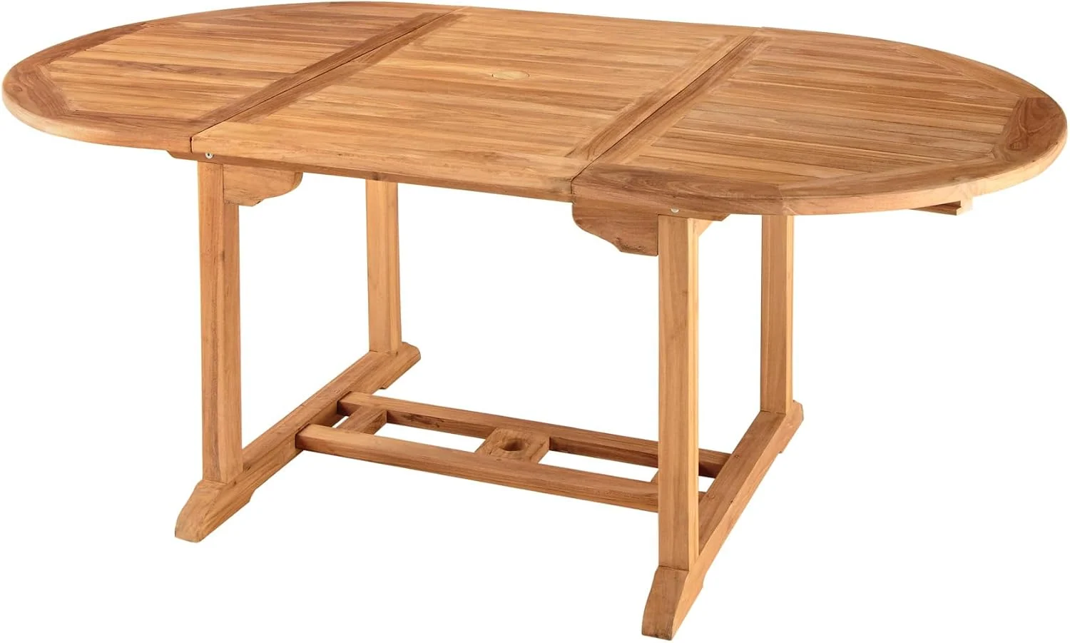 Gartentisch EMPIRE TEAK 180cm, natur, Teakholz, Ausziehbar robust