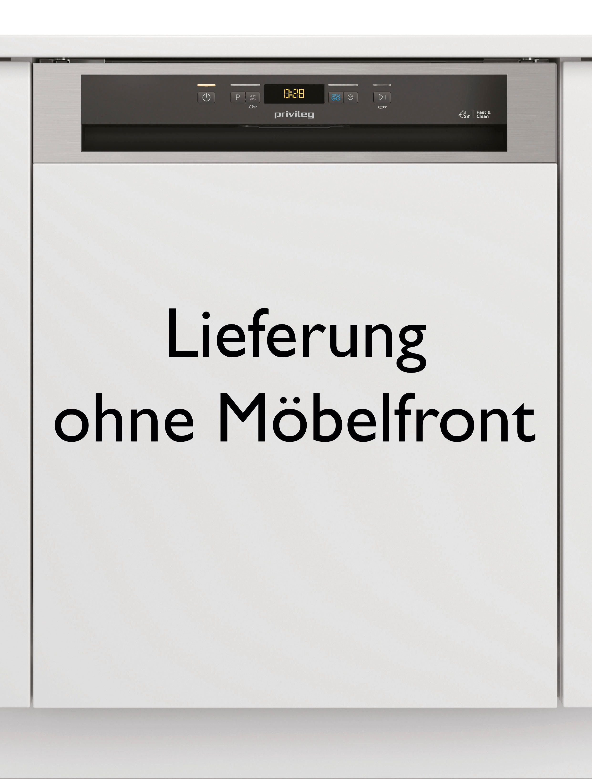 teilintegrierbarer Geschirrspüler P0B ECO D551 X