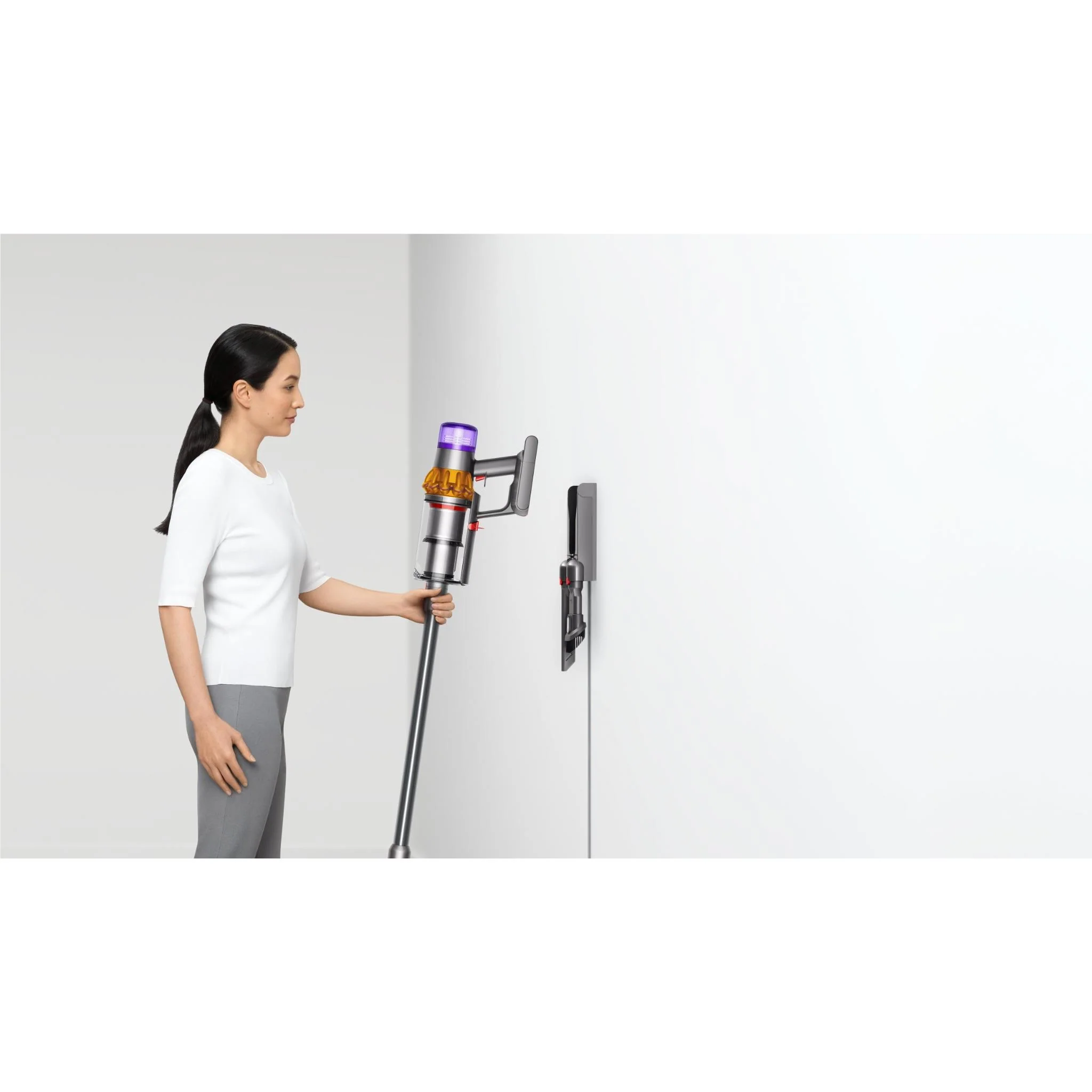 Dyson V15 Detect Absolute aspirapolvere a mano – Senza fili, potente e intelligente