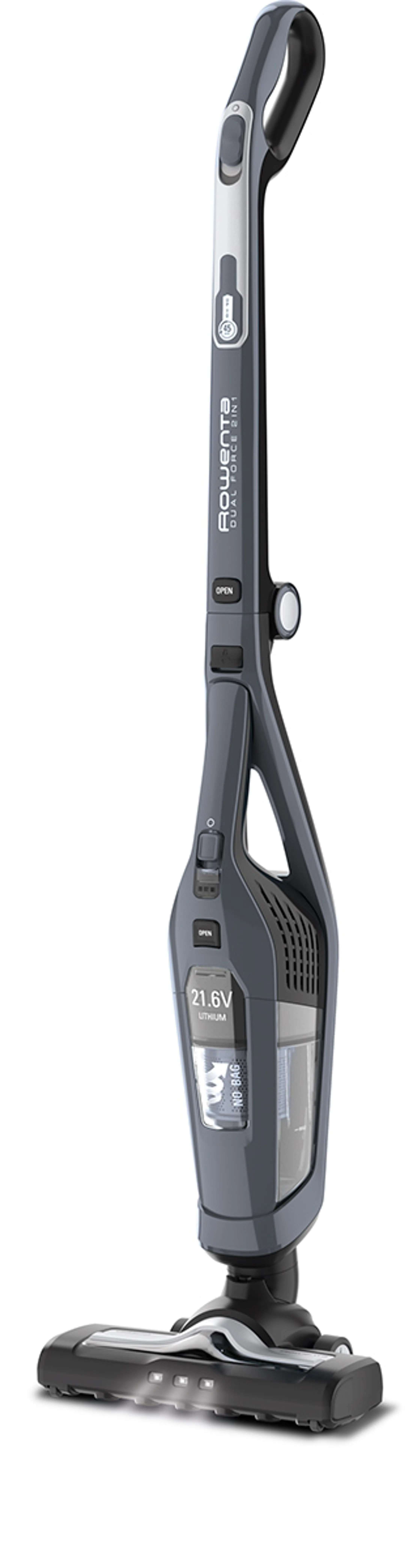 Rowenta Steelstofzuiger Dual Force 2-in-1 RH6756W0