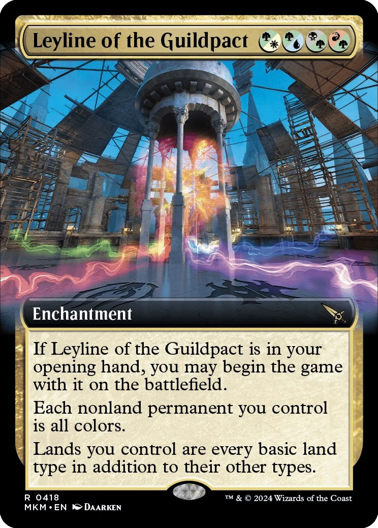Leyline of the Guildpact (Extended Art) (418) (MKM)