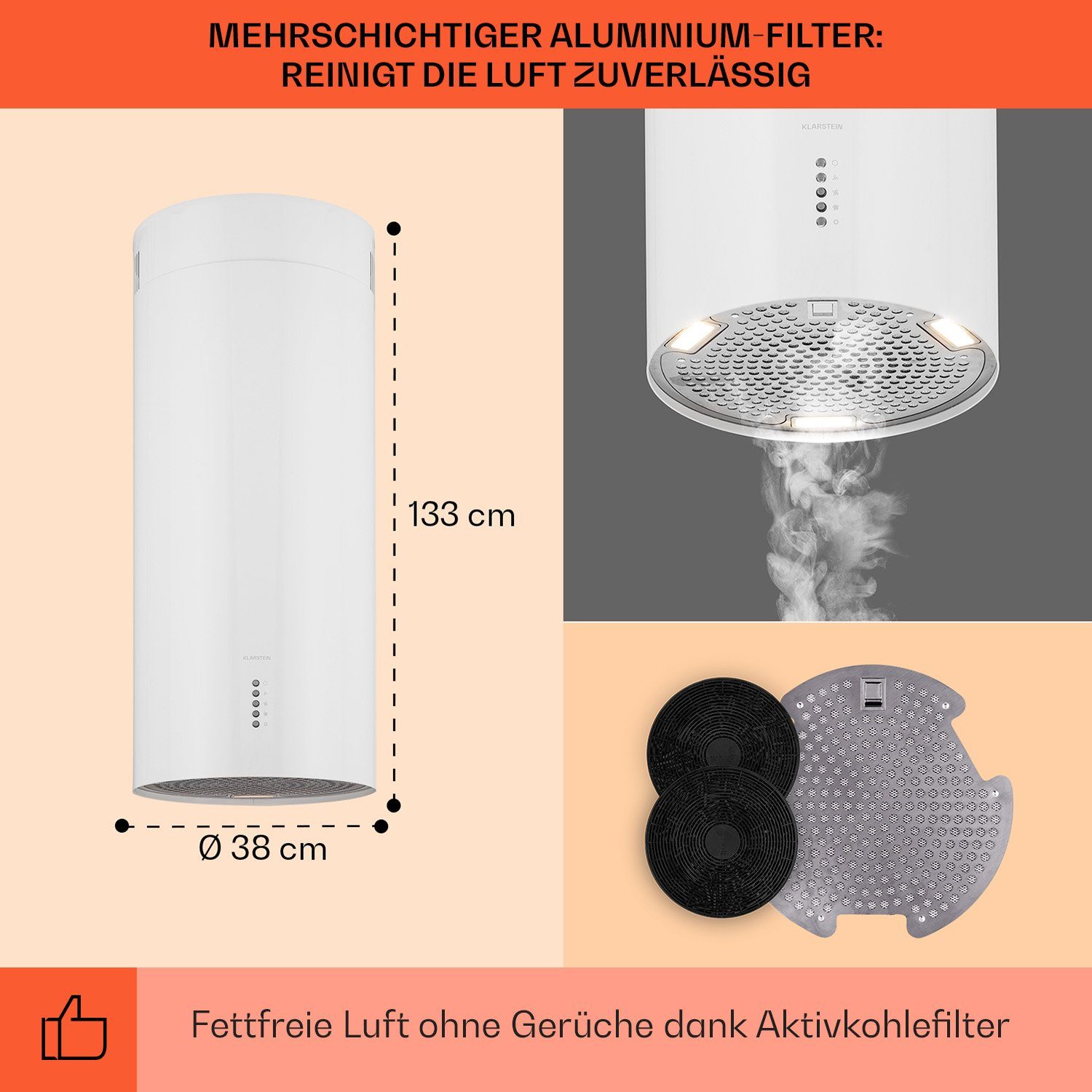 Deckenhaube Bolea