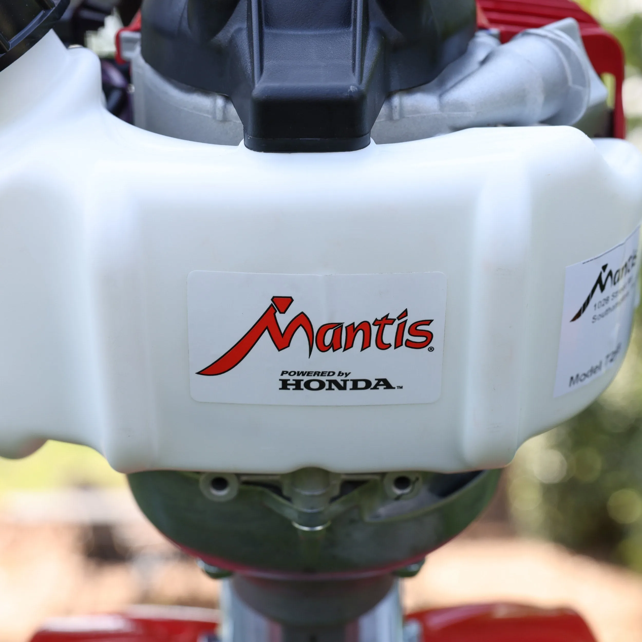 Mini coltivatore MANTIS 7268 / fresatrice da terreno – motore 25 cc – frese anteriori da 9 pollici – rotazione in avanti (CARB).