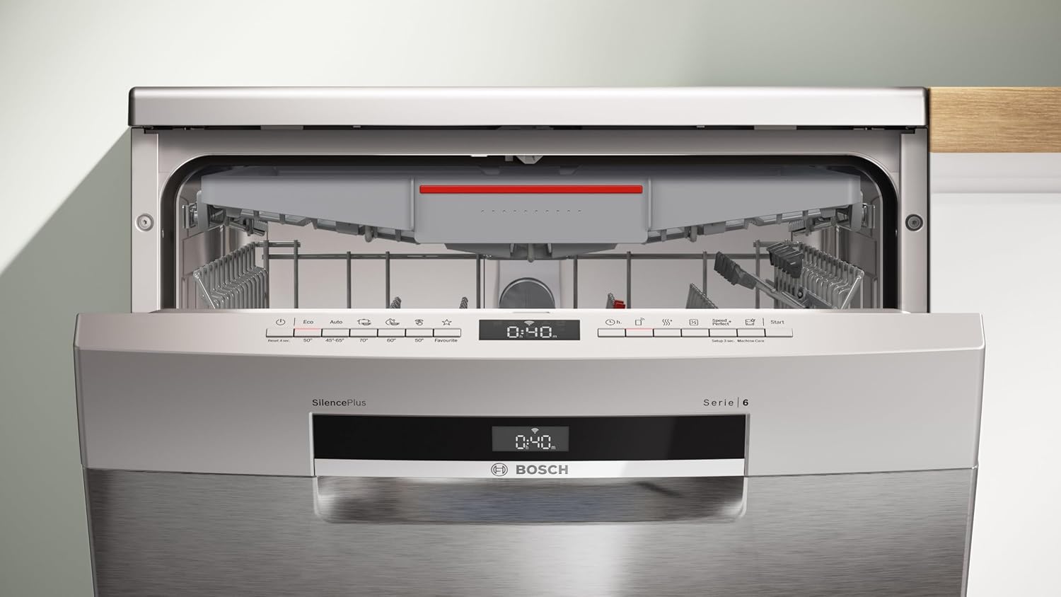 Bosch SMS6ECI15E Serie 6 Lavastoviglie smart 14 coperti Acciaio Classe A