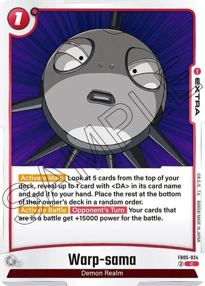 Warp-sama - FB05-024