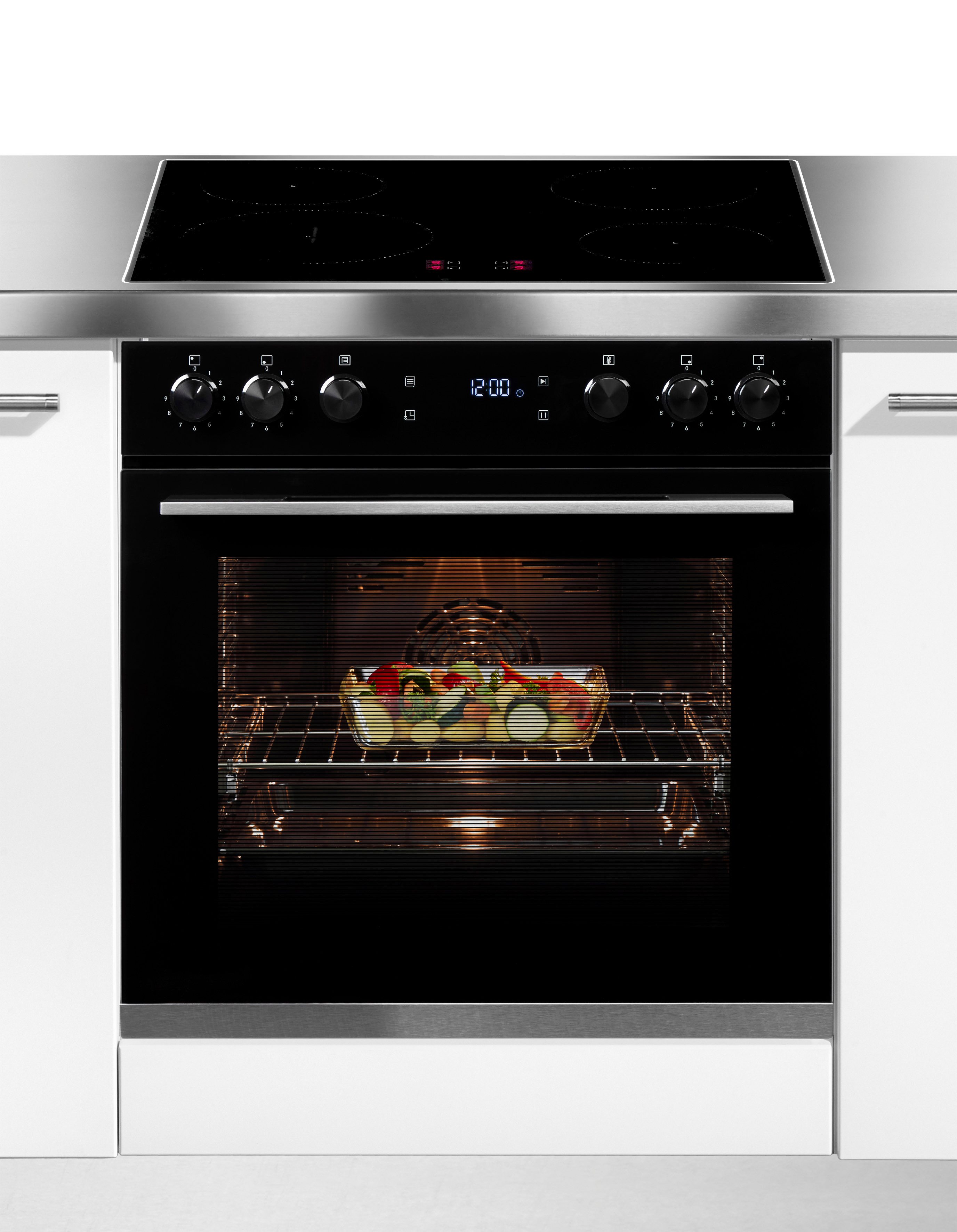 Induktions Herd-Set HBCO7210A1+HI46074CA