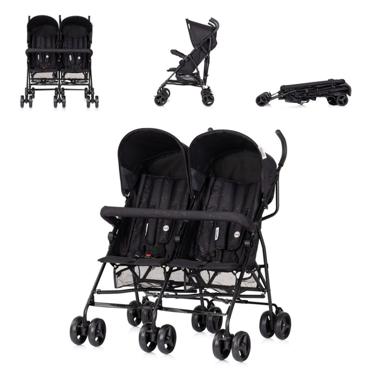 Geschwisterwagen Zwillingswagen Double Point