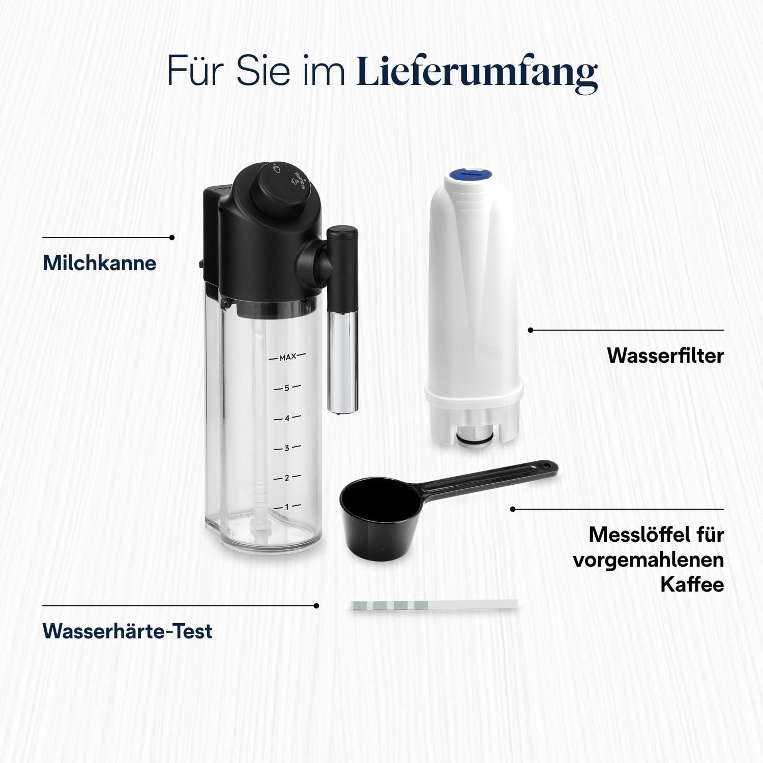 De’Longhi Magnifica Evo Next - Perfetto Kaffeevollautomat mit LatteCrema-Milchaufschäumer, 13 One-Touch-Getränke, Coffee- und Cappuccino Kaffeemaschine, farbiges Touch-Display, Titan (ECAM312.80.TB)