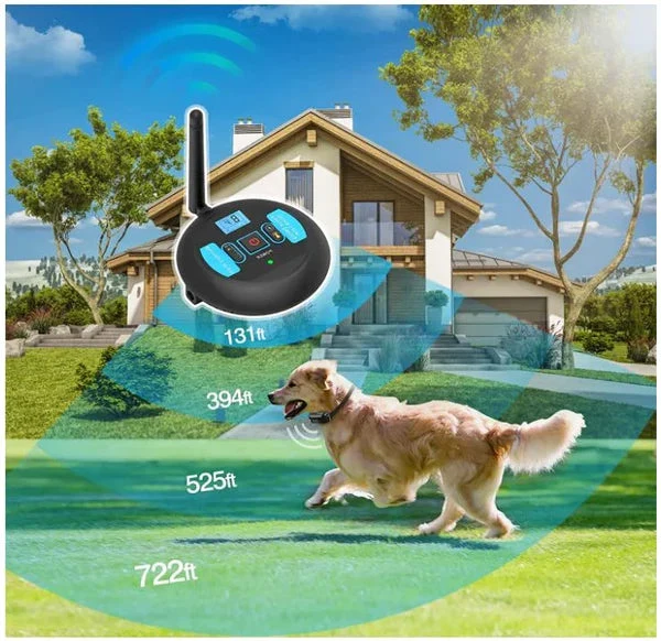 Wireless Dog Fence System �C Adjustable 1650ft Range & Portable Design