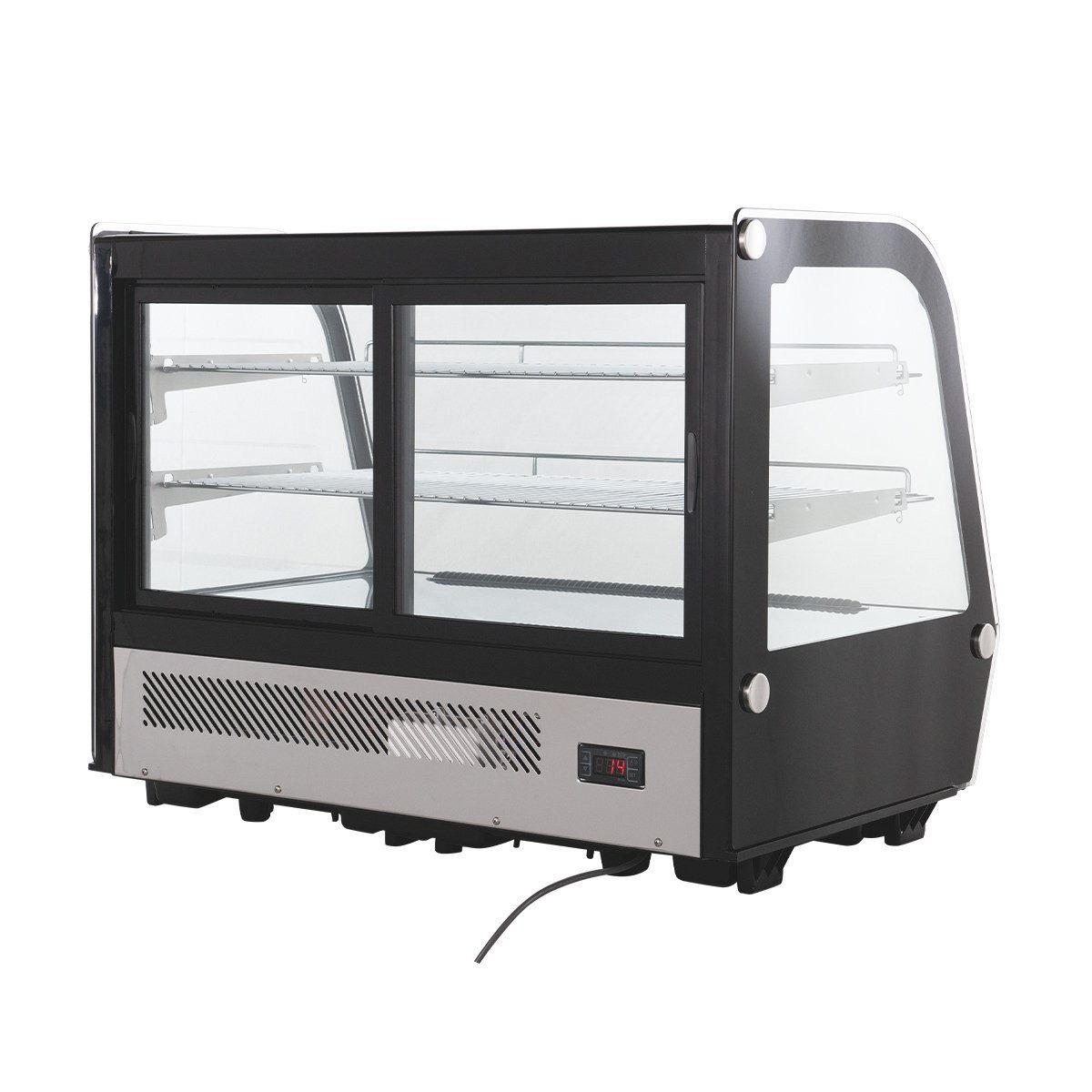 Kühlschrank Kühlvitrine 160 L - LED mit Glastür I abschließbar