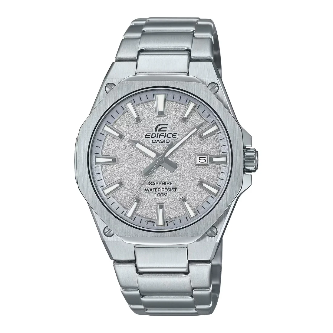 Orologio Casio Edifice quadrante grigio texturizzato EFR-S108DE-8AVUEF