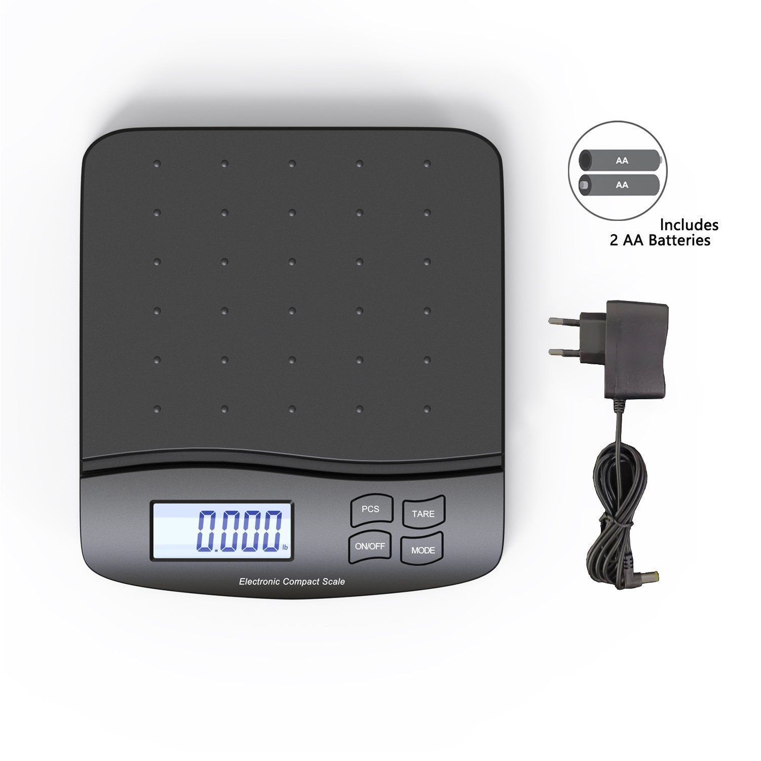 Feinwaage Digitale Packetwaage Postwaage, Waage für Büro/Haus/Lager/Markt