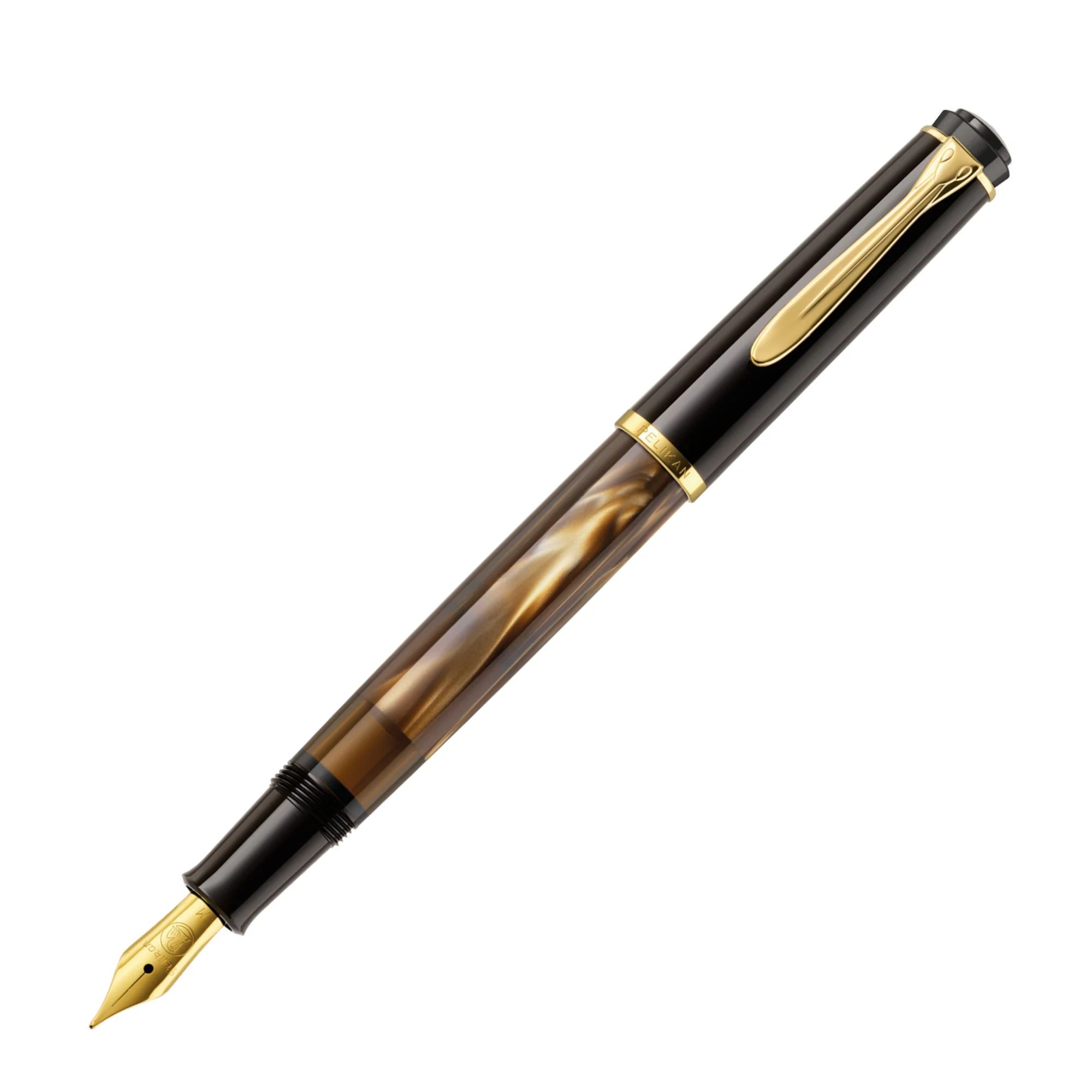 Pelikan Classic M200 Fountain Pen - Brown Marble
