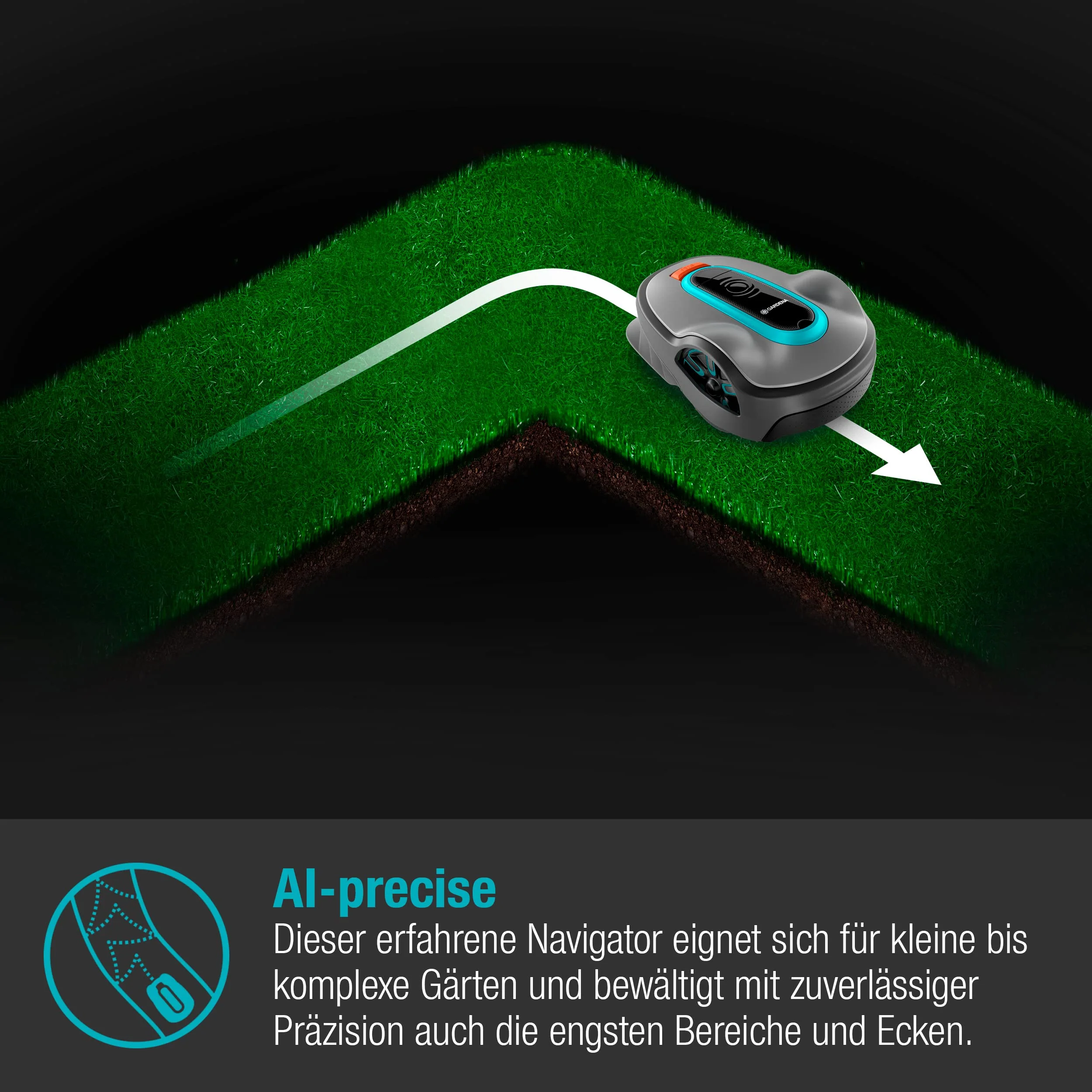 2025 Gardena M?hroboter SILENO minimo 350 m2: Intelligente Robotmaaier met Optimale Connectiviteit, Programmeerbaar via Gardena Bluetooth App (15208-47)