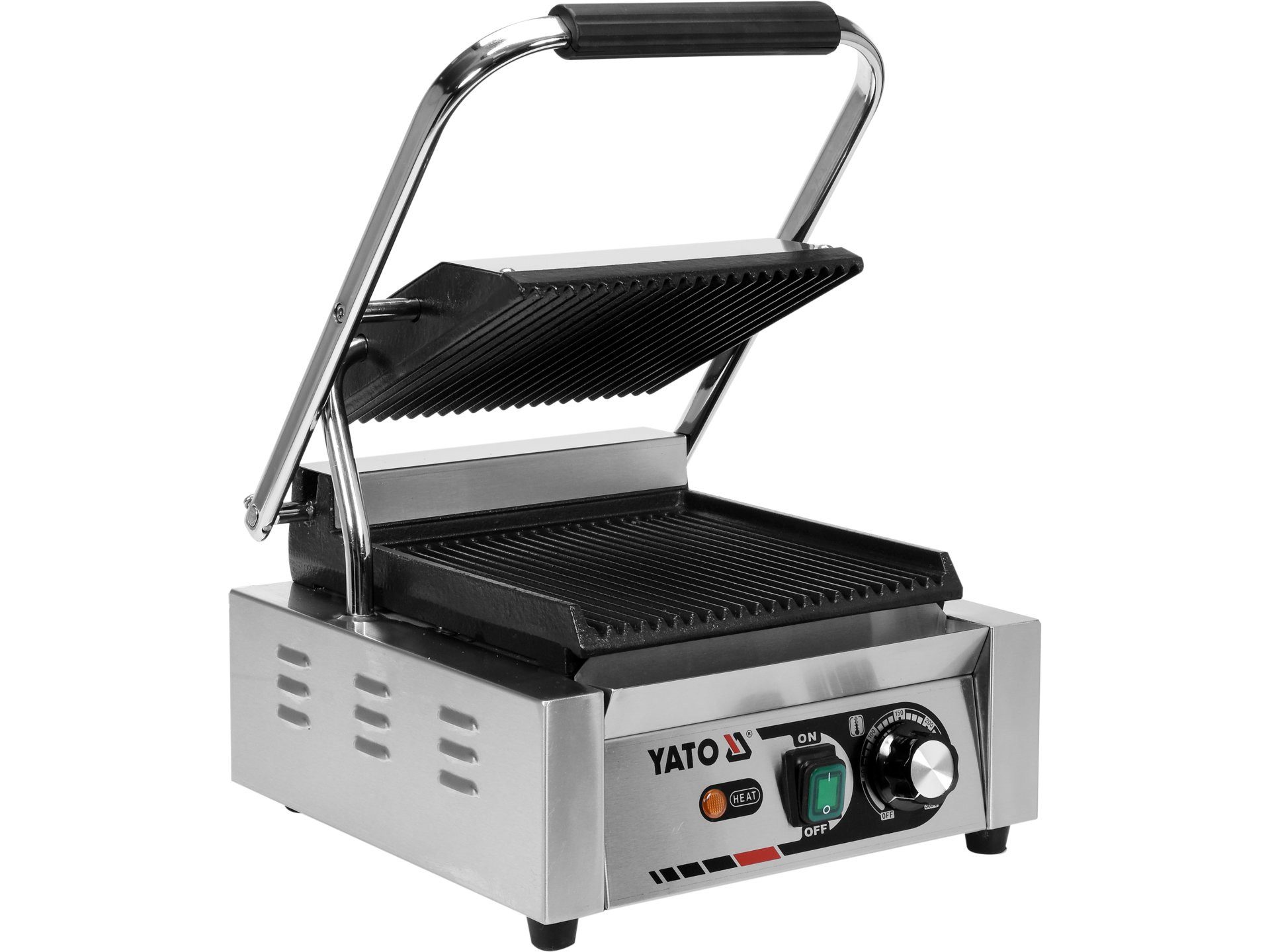 Elektrogrill Gastro Elektrogrill, Tischgrill 1800W 230x225mm