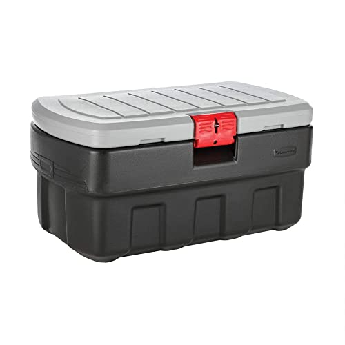 Rubbermaid Actionpacker Storage Box, Black/White, 35 Gallon : Amazon.it: Casa e cucina